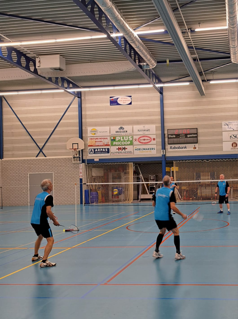 Reünie 25 jaar badminton club KSV de Polsslag