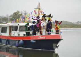 Sinterklaas komt aan in Kessel